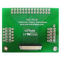 Newhaven Display NHD-FFC28 Adapter Boards 28 pin FFC-thru hole adptr