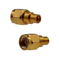 Johnson / Cinch Connectivity Solutions 134-1019-441 RF Adapters - Between Series SMA Plug to SMP Plug Adapter Gold