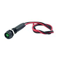 Mallory Sonalert FL1A-8CW-1-G12V Panel Lights LED GRN 8MM NUT 12VAC/DC