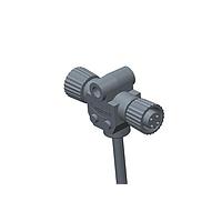 Amphenol LTW PS-030300-FF0-TSA04 Specialized Cables Circular Metric Connector, T Cable, Plastic, A Coding, 4A, 03 pins, (End 1) Female Female, (End 2) Female Female, Screw Thread, Length 4000 mm, IP68 Mated