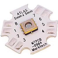 Marktech Optoelectronics MTSM2350HSD-UVS IR Emitters (IR LEDs) 235nm 5.0x5.0 mm SMD on Starboard Dome Lens UV Emitter