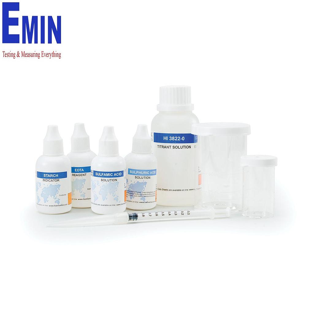 Portable instruments and test solutions used for sulfate measurement in water analysis