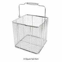 SciLab SL.Bas7026 Wire Basket, Square-type, STS, 257 x 115 x h116.5mm