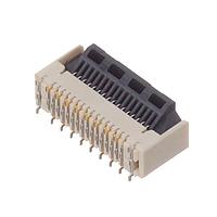Hirose Electric TF38-16S-0.5SV(830) Receptacles Front Flip FPC/FFC Connectors, 0.5mm pitch / 5.2mm height / 16 positions