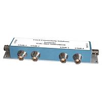 Trompeter / Cinch Connectivity Solutions TEBC-1004 Face - 4 Stub MIL-STD-1553 Data Bus Coupler 4 Stub