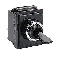 Bulgin C1700HOAAC Toggle Switches C1700HO BLACK ALL NUTS ASSEMBLED