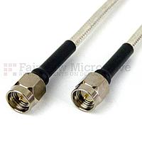 Fairview SCA49141 SMA Male to SMA Male Cable SF-141 Coax and RoHS Compliant
