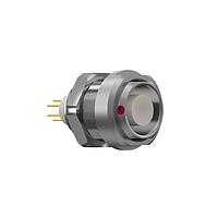 ODU G51L0C-P06NFG0-0000 Receptacles Series L RECPT for FT or RR panel mounting, Size 1, IP50, 6 Contacts, 0 Key