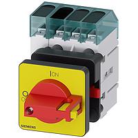 SIEMENS 3LD31500TL13 Rotary Main switch 3-pole + N Rated