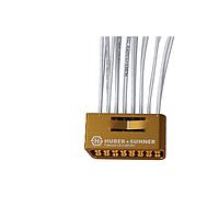 HUBER+SUHNER MF53/2x8A_21MXP/152 RF Cable Assemblies Multicoax, 2x8, MXP jack(f), Self-Loopback