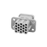 Amphenol Tuchel C146 10B017 500 12 Inserts Female insert 17pole