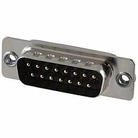 NorComp 774-E15-113R011 Plug IP67 15P MALE CONN R/A .370" W/CLCH NUT