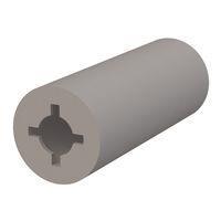 Essentra Components 13SPRT072 Self Retaining Round Spacer, Retaining, #6 Screw, .813 Spacer