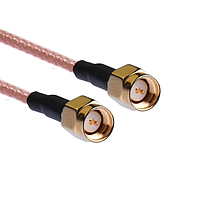 Tekbox SMAM-SMAM/25/RG316 RF Cable (SMA-Male to SMA-Male, 25cm, RG316/U, 6 GHZ)