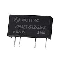 CUI Inc PEME1-S3-D12-S Isolated 12/-12 Vdc, 0.042/-0.042 A, 1 W, 2.97 -