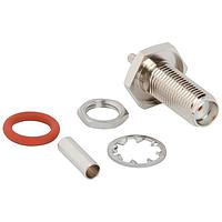 Amphenol RF 901-10742 Connectors SMA Str Cr Jack RG-1 78 Bkhd 50 Ohm IP67