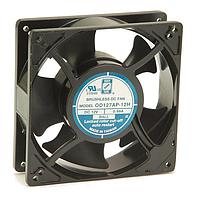 Orion Fans OD127AP-12LTS Axial DC Fan, 127x127x38.5mm, 12VDC, 86CFM, Sleeve Bearing, Terminals