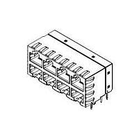 Molex 44520-0004 Stacked MODJACK CAT5 STACKD 50 SAU 8 PORT