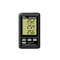 LUTRON MTM-380SD Thermometer Monitor 3 Channels (-50.0~1300.0 °C, -50.1~-100.0 °C)