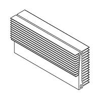Apex Microtechnology HS32 Heat Sinks Heatsink, SIP, Single In Line Pkg