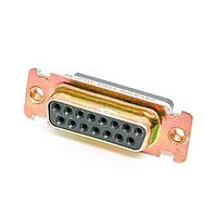 Cinch DAUE15SFO Receptacle DSUB 15F CRIMP LC E ZINC