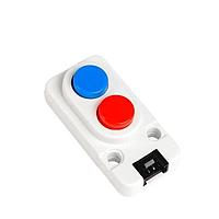 M5Stack U025 Switch Development Tools Dual Button as the name states, has two buttons with different color.