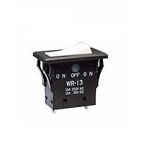 NKK Switches WR13BS Rocker Switches ON-OFF-ON IVORY 15A SLDR LUG ENV SEALED