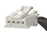 Molex 15136-0400 Discrete Wire Cable Assemblies MicroClasp 4CKT CBL ASSY SR 50MM WHITE