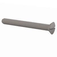 Essentra Components 330632A125 Slotted Countersunk 82 Slotted CSK Screw, #6-32 Thread, 1 1/4 Lg