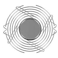 Qualtek Electronics 08151 Guard 150mm Wire Form Fan Guard, Bright Nickel Chrome Finish