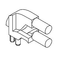Lumex LPF-C012303S Rigid Light Pipes DUAL 3mm R/A