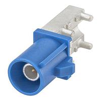 Rosenberger 59S2UQ-40MT5-C_1 PCB Connectors Plug PC-Board SMD Right Angle C Blue