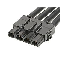 Molex 36924-0401 Specialized Cables MINIFIT-SR 4 CIRCUIT 150MM