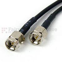 Fairview  SCA45316 SMA Male to SMA Male Cable RG174 Coax and RoHS
