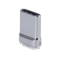 Same Sky (formerly CUI Devices) UP32-C-F-G-FL-1-P24 USB Type C Type C, 3.2, Free-line, Gold Plated 1u, Stamping Shell, 24 pin