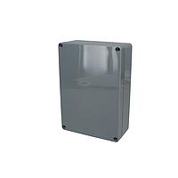 Bud Industries PN-1324-DG Electrical Enclosures IP65 NEMA 4X Box Dark Gray (6.7 X 4.8 X 2.2 In)