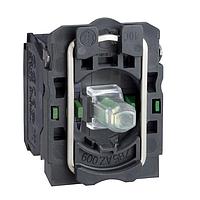 SCHNEIDER ZB5AW0B53 Contact Blocks YELLOW 24V PROTECTED LED W/2 N/O CONTACT