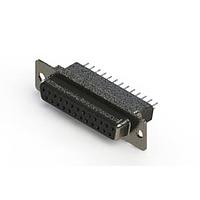 EDAC 628-025-221-071 D-Sub Connectors - Standard Density Vertical Metal Body D-Sub Connector