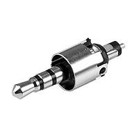 Same Sky (formerly CUI Devices) SP-25502-OM Phone Connectors audio jack, 2.5 mm, straight, 5 conductor, cable mount, om