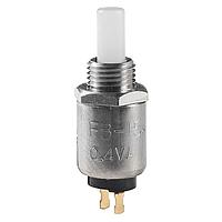 NKK Switches FB15ANEP4 Sealed SPST OFF-(ON) .4VA TURRET/PC TERMINAL