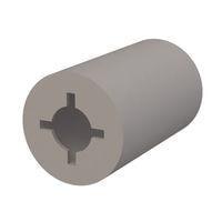 Essentra Components 13SPRT084 Round Round Spacer, Retaining, #8 Screw, .625 Spacer