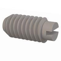 Essentra Components 010640S025 Set Screw Set Screw, Slotted Head, #6-40 Thread, 1/4 Lg
