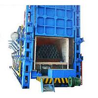 Wondery 2000*1000*1000mm Natural Gas Car Bottom Furnace , Bogie Hearth Furnace High Temperature (1300℃ ; 2000*1000*1000mm)