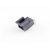 Molex 105313-1702 Headers & Wire Housings NANOFIT HDR RA SGL 2CKT 15AU BLK