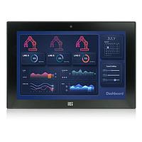 IEI Technology AFL3-W10A-AL-J2/P/PC/4G-R10 Fanless Light Industrial Grade 10.1 350cd/m 1280x800 fanless Panel PC with Intel Celeron Processor J3455 (10W) on-board Processor, POE option, 1*4GB DDR3L , 802.11a/b/g/n/ac WiFi module, PCAP touch, 2M camera, microphone,R10