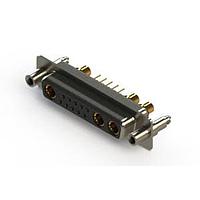 EDAC 628-13W3224-4N6 Mixed Contact D-Sub Connectors Vertical Combo Dsub