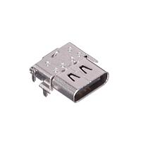 Amphenol Commercial Products 12401948E412A USB Type C Connectors USB2.0, Type C, Receptacle, Mid mount, Center Height 0.65mm, Single Row SMT