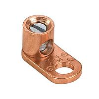 Panduit ML4-CY Mechanical Copper Mech Lug, 1 Hole 1.11 x .55