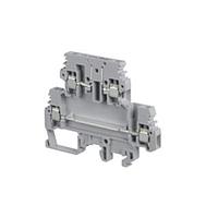 Entrelec - TE Connectivity 1SNA115702R2300 DIN Rail Terminal Blocks M4/6.D2.SBT