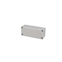 Bud Industries CU-123-G Enclosure Econobox Aluminum Box Gray (3.6 X 1.5 X 1.2 In)